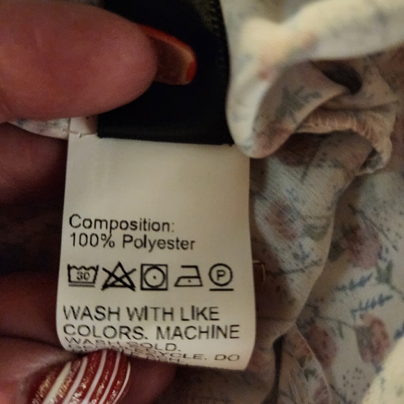 SHEIN Women's Floral Peplum Blouse NWT - Picture 12 of 12